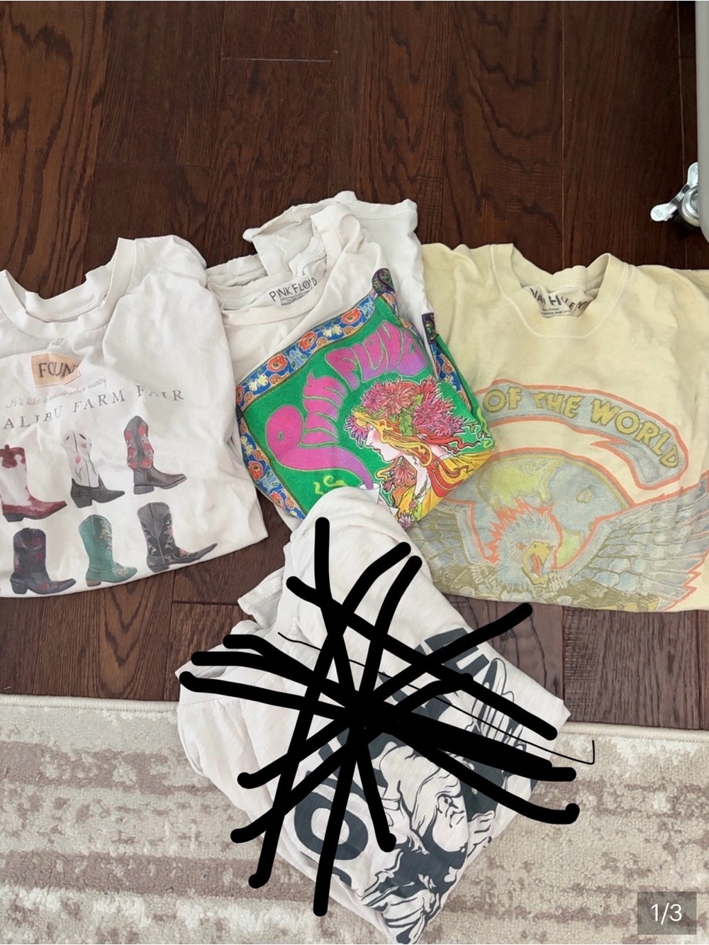 Found/band tee bundle
